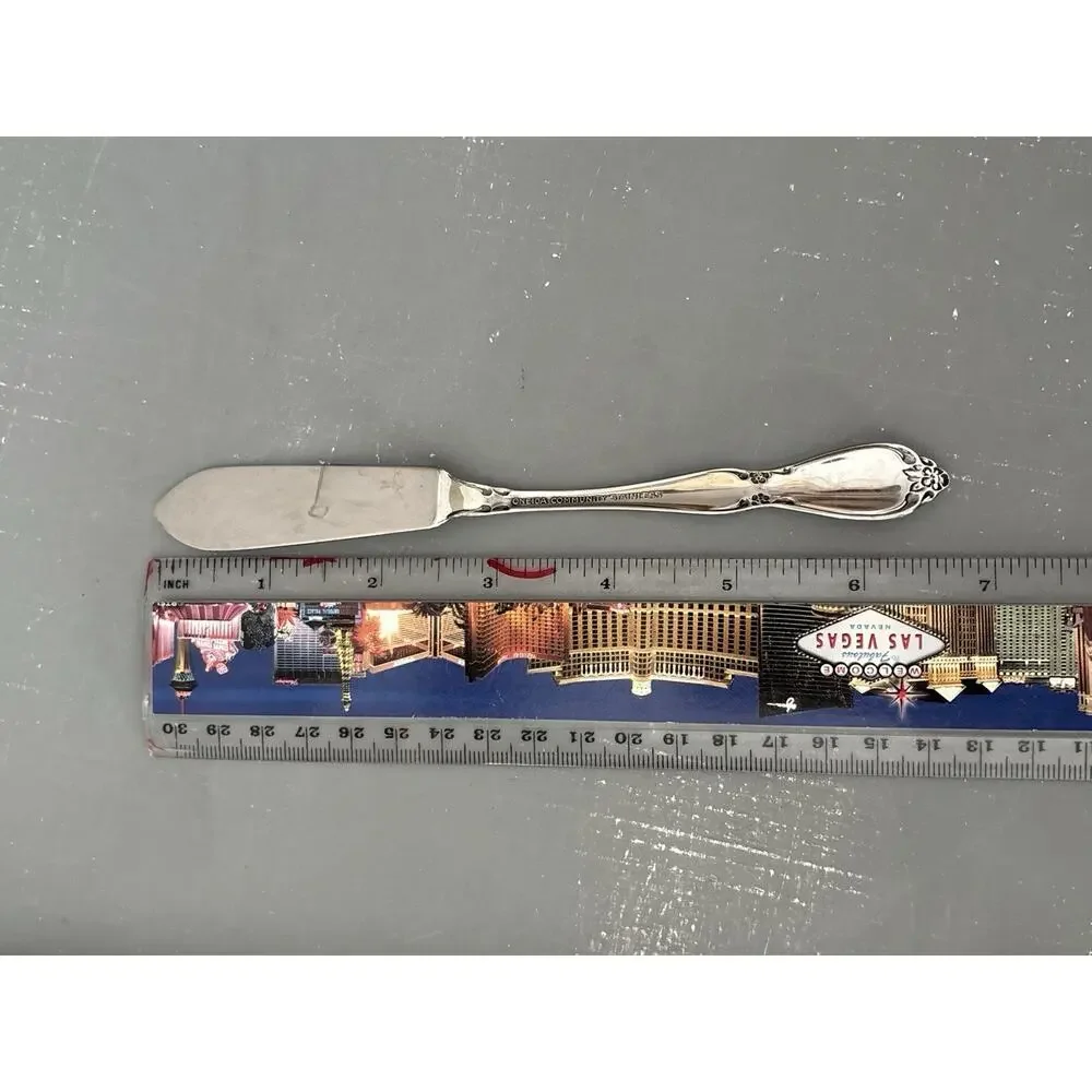 Oneida Community Chatelaine Stainless Steel Serving Set Ladle, Fork,Spoon Knife
